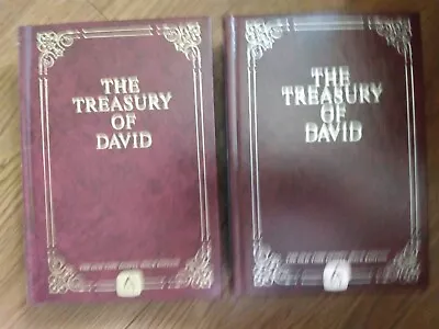 The Treasury Of David By C. H. Spurgeon Vol. I & II Old Time Gospel Hour Edition • $20