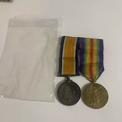 Ww1 British Medal Pair- LANCASHIRE FUSILIERS - RICHARDSON • £56.99