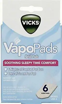 Vicks VapoPads SLEEPYTIME 6ct L / • $15.95