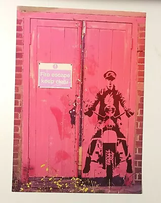 Banksy James Dean Fire Escape Poster Quality  Photo Print • £12.50