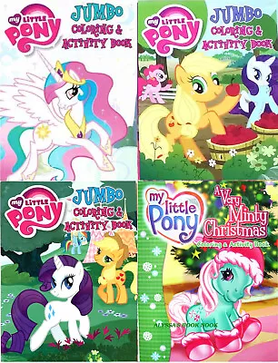 My Little Pony ~coloring Set +a Very Minty Christmas Book~ • $19.99