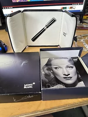 New Montblanc Marlene Dietrich Special Edition Fountain Pen B 18K Gold 101399 • $1095