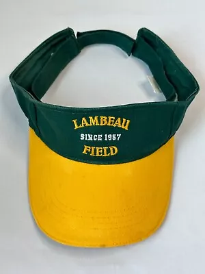 Lambeau Field Green Bay Packers Embroidered Adult Adjustable Visor • $8.99