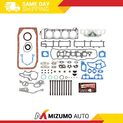 Oversize Thickness Full Gasket Set Head Bolts Fit 85-95 Toyota 2.4 22R 22REC • $79.95