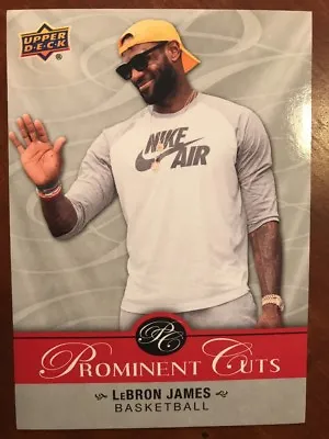 2017 UD National Card Convention Promo  Prominent Cuts PC-8 LeBron James NSCC • $3.99