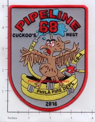 $3.85 • Buy Pennsylvania - Philadelphia Pipe Line 68 Fire Dept Patch