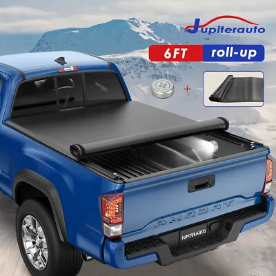 Roll Up 6FT Bed Tonneau Cover For 1994-2003 Chevrolet S10 GMC Sonoma S15 +Lamp • $135.95