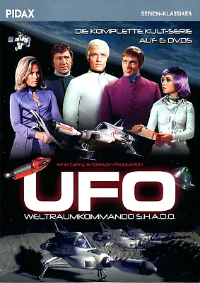 UFO  Cult TV Series  Uncut  6 DVDs  UK Region  New And Sealed  S.H.A.D.O • £35.94