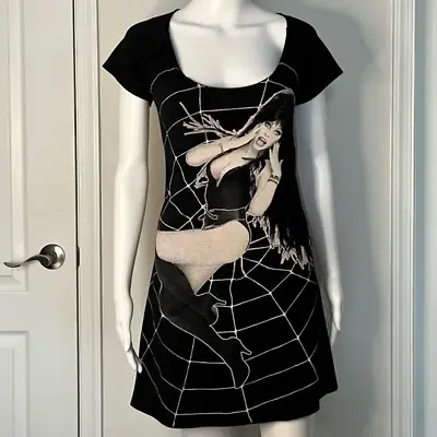 Kreepsville 666 XL Elvira Graphic Mini Dress 2012 NWOT Rare HTF Retired Design • $60