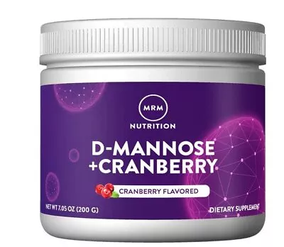 MRM (Metabolic Response Modifiers) D-Mannose + Cranberry 7.05 Oz Powder • $22.42