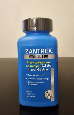 Zantrex Blue Rapid Weight Loss Dietary Supplement Capsules - 84 Count NEW • $24.90