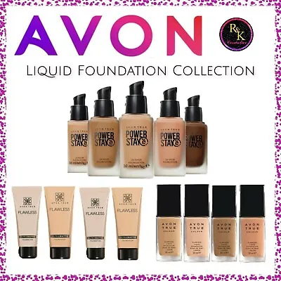 Avon Foundation True Colour - Power Stay 24 Liquid Foundation Choose Your Shade • £9.98