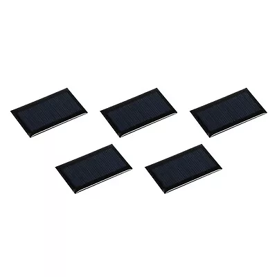 Mini Solar Panel Cell 5V 45mA 0.225W 53mm X 30mm For DIY Project Pack Of 5 • $10.90