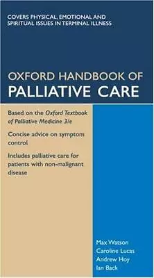 Oxford Handbook Of Palliative Care (Oxford Handbooks Series) • $6.06