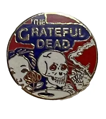 Vintage Grateful Dead Pin Skeleton Smoking From The Closet 1970s  • $300