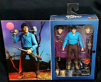 Neca The Evil Dead Ultimate Ash 40th Anniversary - 7  Action Figure EXCLUSIVE • £44.95