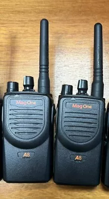 (2) Motorola Mag One BPR40 UHF Portable Two Way Radios AAH84RCS8AA1AN • $100