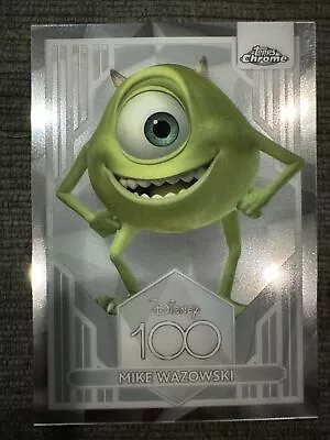 2023 Topps Chrome Disney 100 Mike Wazowski 43 Base Monsters Inc • $1.50