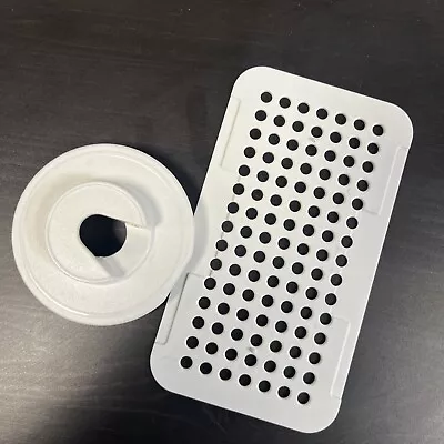 $17 • Buy KRUPS Espresso Mini 963 Carafe Lid & Overflow Grid Replacement Parts Only White
