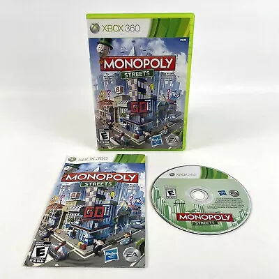 🔥Monopoly Streets (Xbox 360 2010) Complete W/ Manual CIB TESTED!🔥 • $16