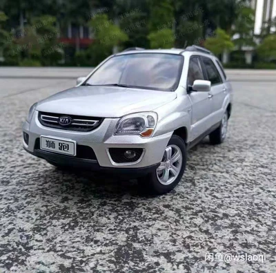 $167.20 • Buy 1/18 KIA Sportage SHIPAO Car Model DIECAST MODEL Silver