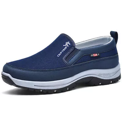 Comfort Breathable Orthopedic Travel Plimsolls Cna Trop Shoes For Men Slip-on# • £23.98