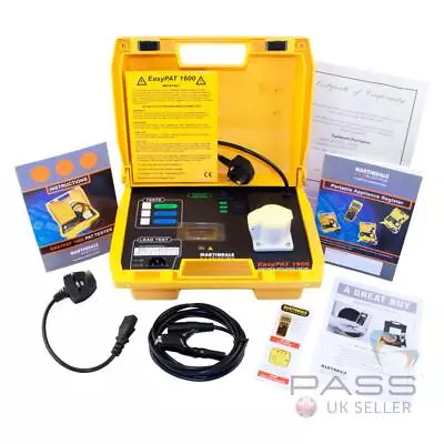 NEW Martindale EasyPAT 1600 Manual PAT Tester - Simple To Use Entry-level / UK • £717