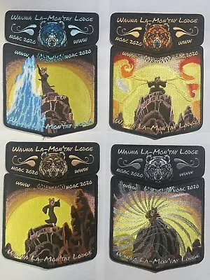 OA WAUNA LA- MON'TAY Lodge 442 NOAC 2020 Full Set  (Avatar Last Airbender Theme) • $175