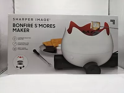 Sharper Image Flameless Marshmallow Bonfire S'mores Maker 4 Forks Easy Clean • $30