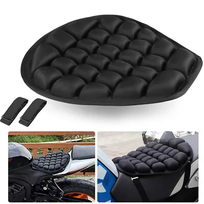 Motorcycle 3D Comfort Seat Cushion Pillow Pad Pressure Relief Cover Universal • $17.59