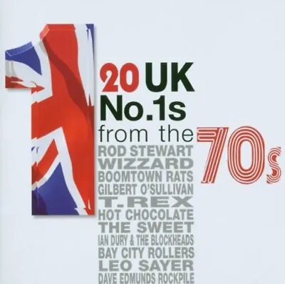 Various Artists : 20 UK No. 1s From The 70s CD (2003) FREE Shipping Save £s • £2.42