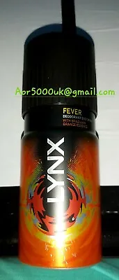 £35 • Buy Lynx Axe - FEVER {Round Top/Can} 150ml Body Deodorant Spray Unused Vintage 