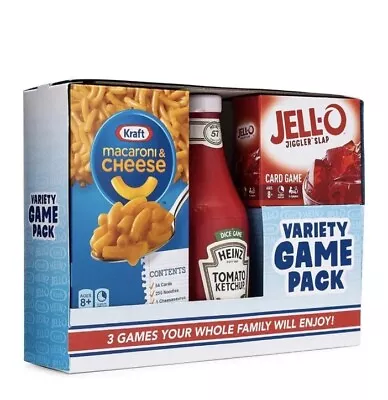 Variety Game Pack Kraft Mac Cheese Jell-o Heinz Ketchup • $25.53