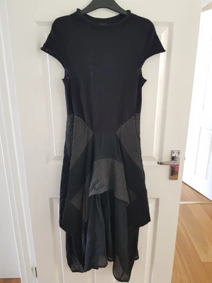 £15 • Buy Black Crea Concept Dress Size 38