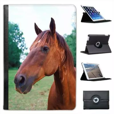 Brown Horse Folio Leather Case For IPad Mini & Retina • £11.99