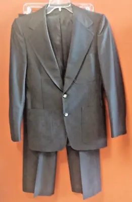 Phoenix Men's Three-Piece Black Suit Size 34 Regular • $50.95