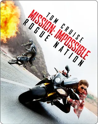 Mission: Impossible: Rogue Nation [New Blu-ray] Steelbook • $11.53