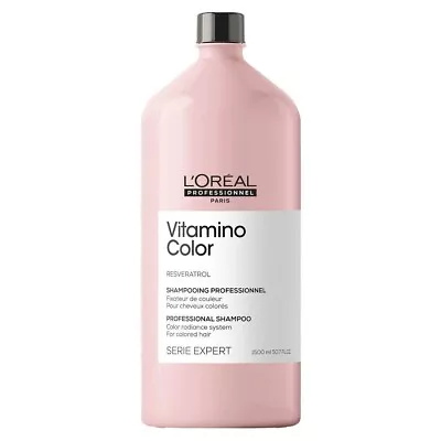 Loreal Vitamino Resveratrol Color Shampoo 1500ml Colour Latest Stock • $35.13