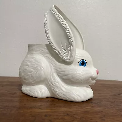 Vintage EMPIRE Blow Mold Easter Bunny Rabbit Basket Bowl 1995 • $14.99