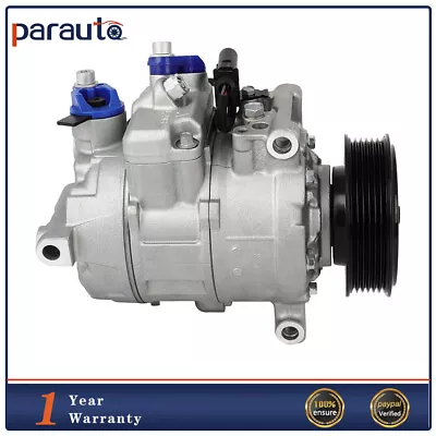 A/C Compressor For Audi A4 A4 Quattro 2007-2008 2009 2.0L 6SEU14C Compressor • $128.51