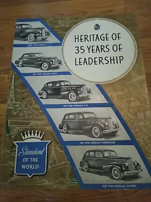 $30 • Buy Very Old Vintage Cadillac Brochure. 