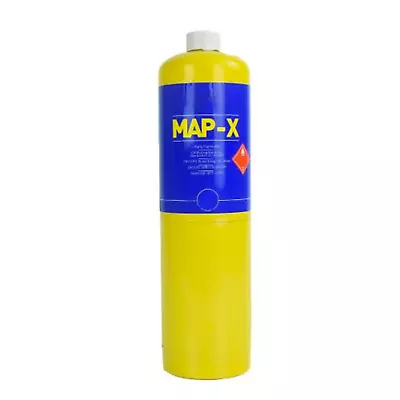 Yellow MAPP MAP Gas Cylinder Soldering Plumbing Disposable Bottle 400g  • £13.09