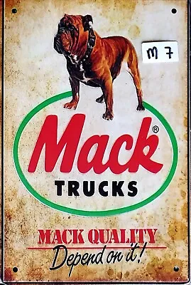Mack Truck Metal Tin Signs Bar Shed & Man Cave Signs AU Seller • $9.95