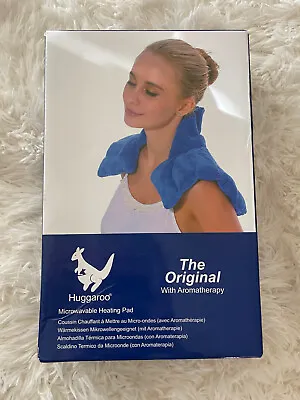 New Huggaroo Original Microwave Heating Pad Blue - Neck & Shoulder  • $15