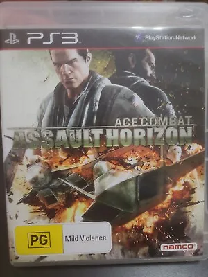 Ace Combat Assault Horizon PS3 PlayStation Game + Manual - Like New Condition!! • $22.90