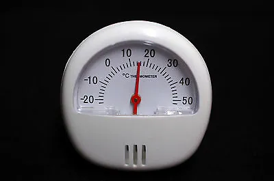 £2.50 • Buy Mini Magnetic Thermometer With Stand Fridge Room Temperature Gauge Dial  