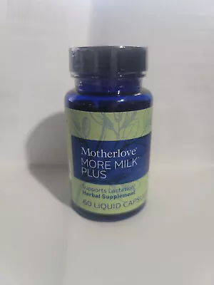 Motherlove More Milk Plus Herbal Breastfeeding Lactation 60 Caps  • $8