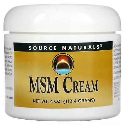 $15.84 • Buy MSM Cream, 4 Oz (113.4 G)