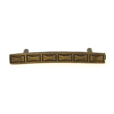 Brass Tone Cabinet Drawer Furniture Pull Handle Vintage Mid-Century 4.5  • $2.23