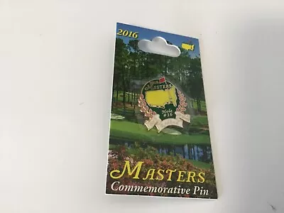 Masters Golf 2016 Official Commemorative Pin New Augusta National Hole 16 • $23.77